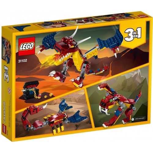 Lego Creator Fire Dragon (31102)