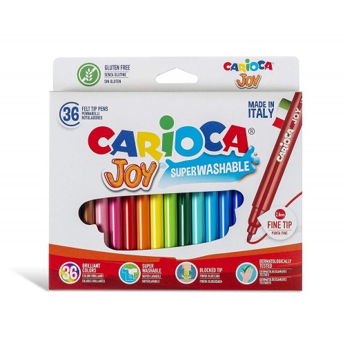 Carioca Μαρκαδόροι λεπτοί 36τεμ (40616)
