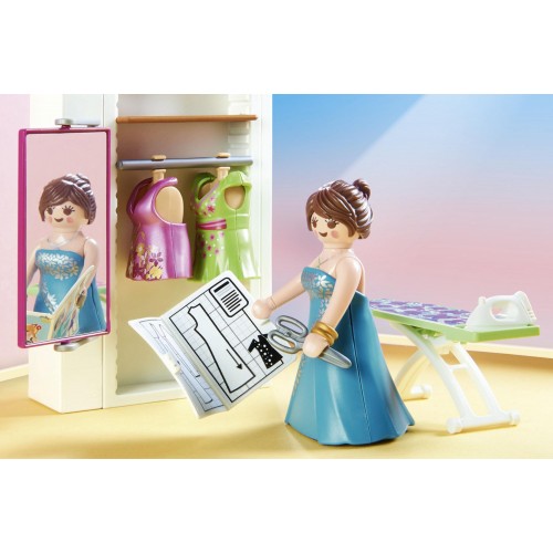 Playmobil Dollhouse Υπνοδωμάτιο με Ατελιέ Ραπτικής (70208)