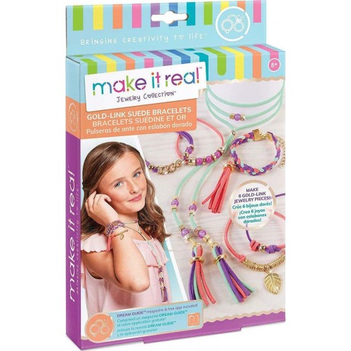 Make it real - RGold linksuede bracelets (1207)