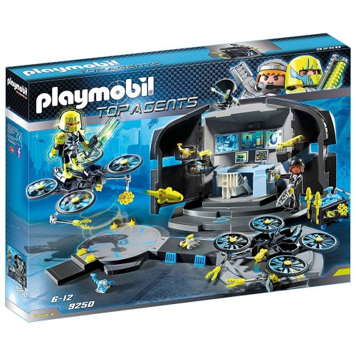 Playmobil Αρχηγείο Του Dr. Drone (9250)