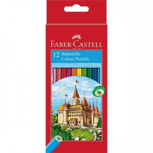 Faber Castell Ξυλομπογιές 12τεμ (120112)