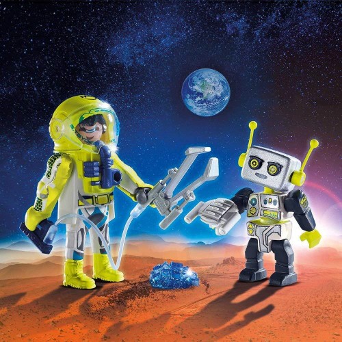 Playmobil Duo Pack Αστροναύτης και Ρομπότ (9492)