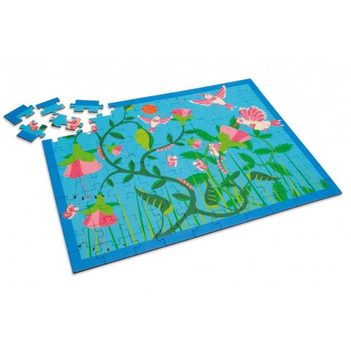 Scratch Puzzle 100τεμ Hummingbirds (6181093)