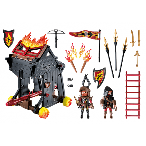 Playmobil Novelmore Πολιορκητική Μηχανή Φωτιάς του Μπέρναμ (70393)
