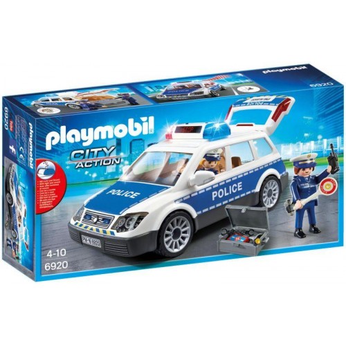 Playmobil Περιπολικό Όχημα Με Φάρο & Σειρήνα (6920)