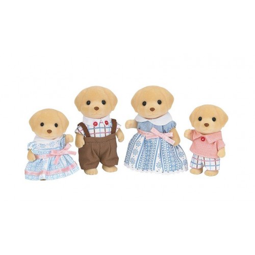 Sylvanian Families Οικογένεια Yellow Labrador (5182)