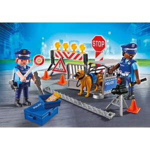 Playmobil Οδόφραγμα Αστυνομίας (6924)
