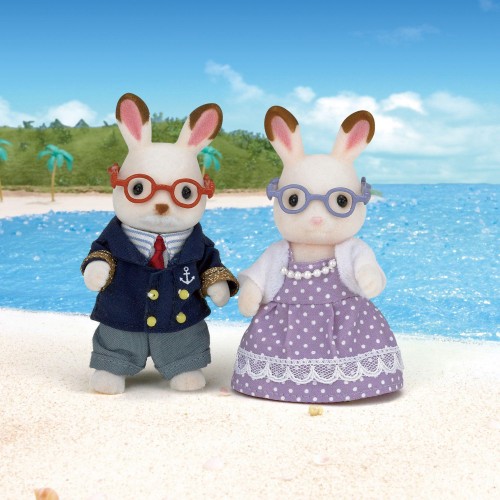 Sylvanian Families Chocolate Rabbit Grandparents (5190)