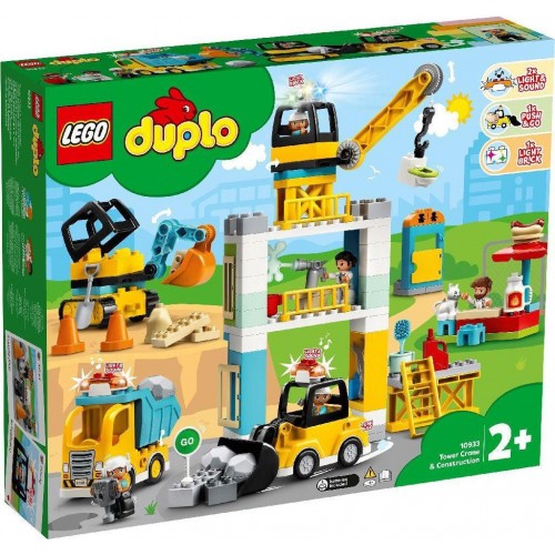 Lego Duplo Tower Crane and Construction (10933)
