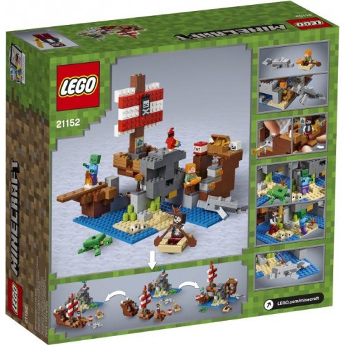 Lego Minecraft The Pirate Ship Adventure (21152)