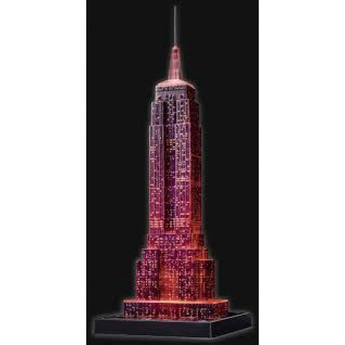 Puzzle 3D 216τεμ Night Edition Empire State Building (12566)
