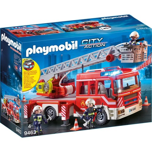 Playmobil Όχημα Πυροσβεστικής με Σκάλα και Καλάθι Διάσωσης (9463)
