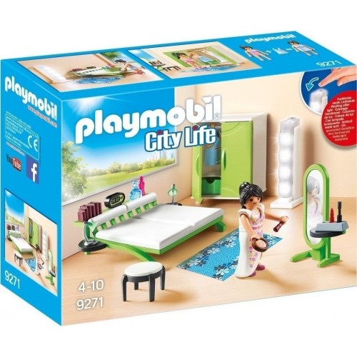 Playmobil City Life Μοντέρνο Υπνοδωμάτιο (9271)