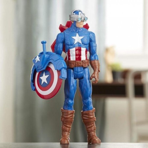 Φιγούρα Avengers Titan Hero Blast Gear Captain America (E7374)