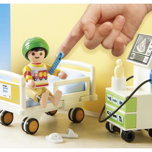 Playmobil Παιδικό Δωμάτιο Νοσηλείας (70192)