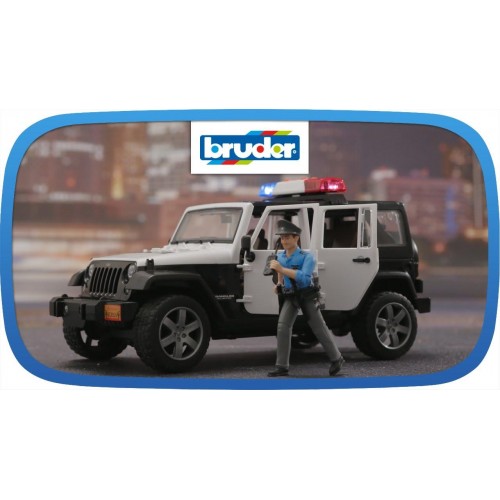 Wrangler Όχημα Αστυνομίας με Αστυνομικό (02526)