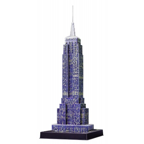 Puzzle 3D 216τεμ Night Edition Empire State Building (12566)