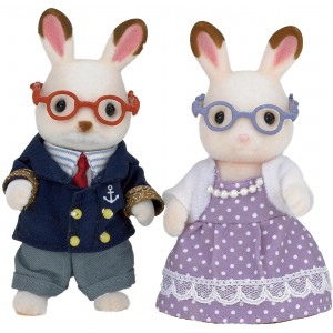 Sylvanian Families Chocolate Rabbit Grandparents (5190)