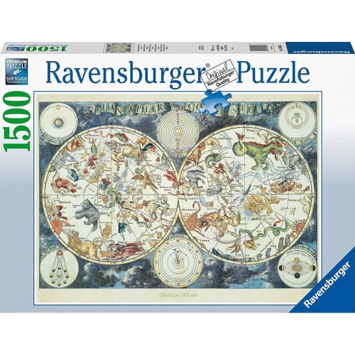 Puzzle 1500τεμ Ζωδιακός Χάρτης (16003)