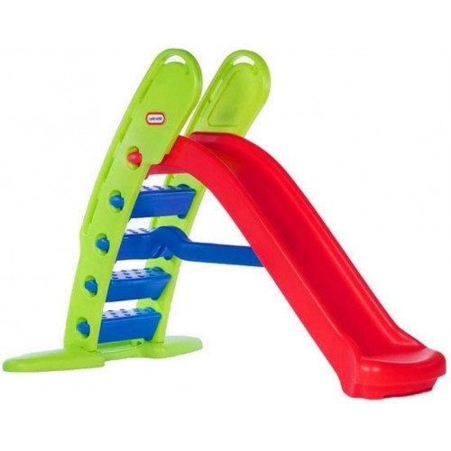 Little Tikes Τσουλήθρα Primary Easy Store Giant Red and Blue (172816)