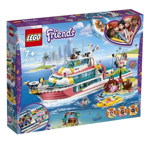 Lego Friends Rescue Mission Boat (41381)