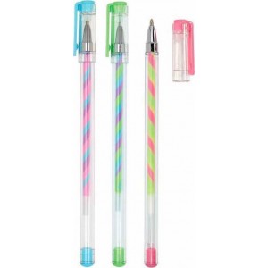 Moses Στυλό Gel Πολύχρωμο Σετ3 (M26184)