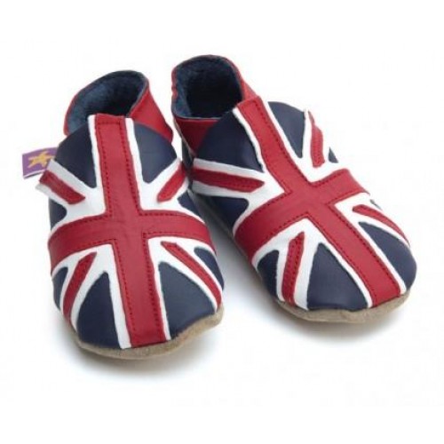 Παπουτσάκια bebe Union Jack navy