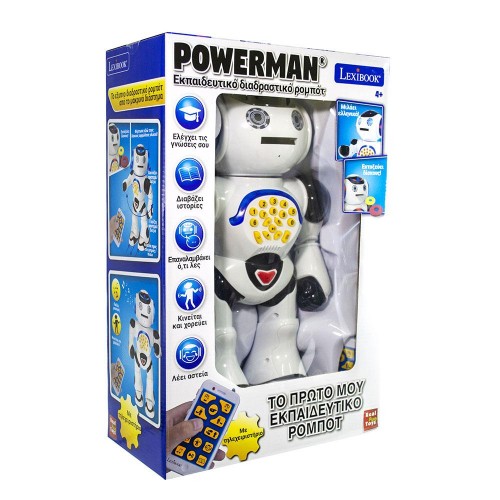 Powerman Το Πρώτο Μου Εκπαιδευτικό Ρομπότ (ROB50GR)
