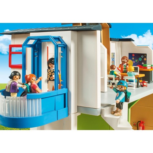 Playmobil Επιπλωμένο σχολικό κτίριο (9453)