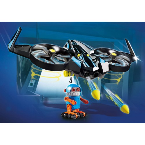 Playmobil The Movie Ο Ρομπότιτρον με το Drone του (70071)