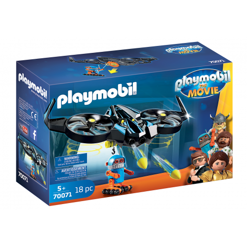 Playmobil The Movie Ο Ρομπότιτρον με το Drone του (70071)