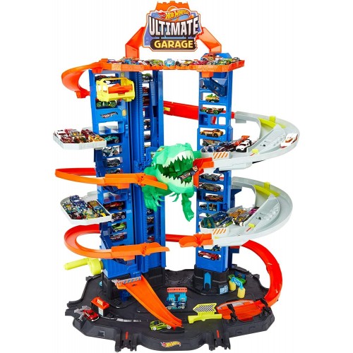 Hot Wheels Απόλυτο Γκαράζ Με Ρομποδεινόσαυρο (GJL14)