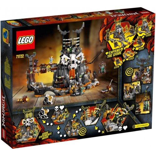 Lego Ninjago Skull Sorcerer's Dungeons (71722)