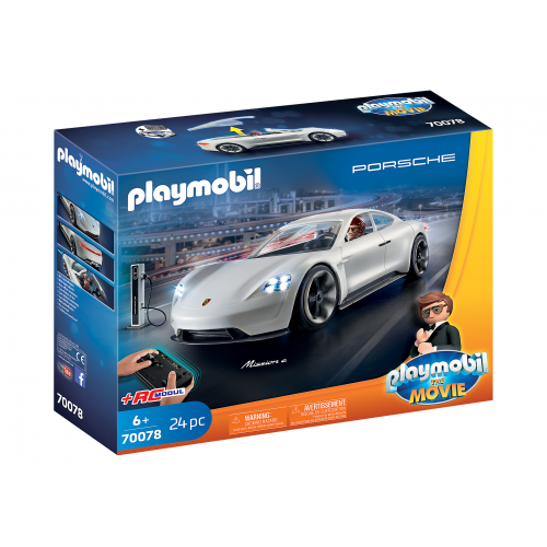 Playmobil The Movie Ο Ρεξ Ντάσερ με την Porsche Mission E (70078)