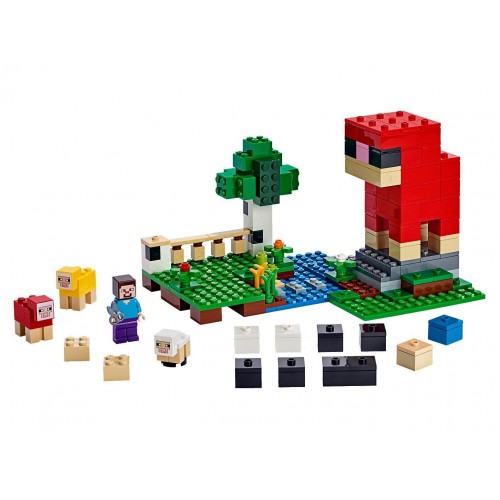 Lego Minecraft The wool farm (21153)