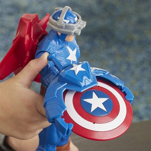 Φιγούρα Avengers Titan Hero Blast Gear Captain America (E7374)