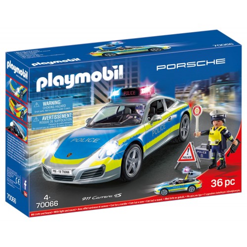 Playmobil Porsche 911 Carrera 4S αστυνομικό όχημα (70066)