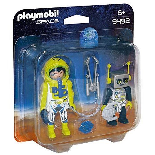 Playmobil Duo Pack Αστροναύτης και Ρομπότ (9492)