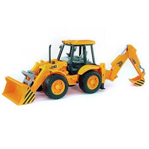 Bruder Φορτωτής JCB 4CX με Εκσκαφέα (02428)