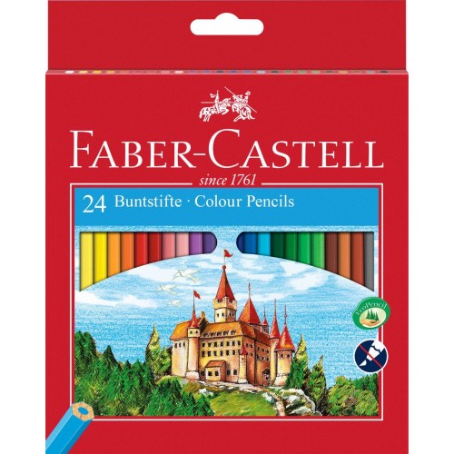 Faber Castell Ξυλομπογιές 24τεμ (120124)