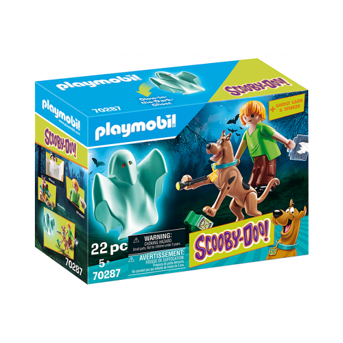 Playmobil Scooby-Doo! Ο Σκούμπι και ο Σάγκι με Ένα Φάντασμα (70287)