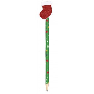 Μολύβι με γόμα Χριστουγεννιάτικο (Μ16979)