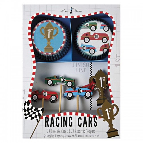 Σετ για cupcakes Racing Cars