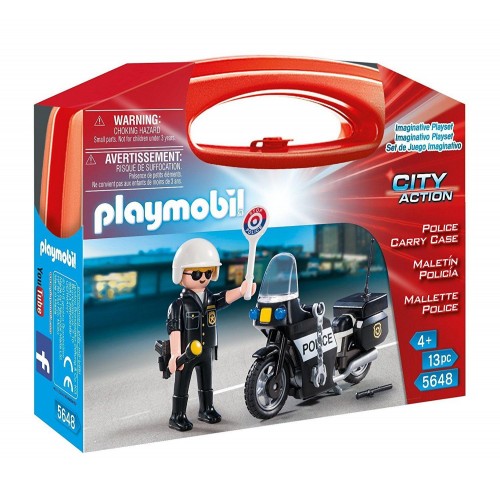 Βαλιτσάκι Αστυνόμος με μοτοσικλέτα (5648)