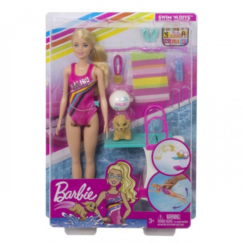 Barbie Dreamhouse Adventures Κολυμβήτρια (GHK23)