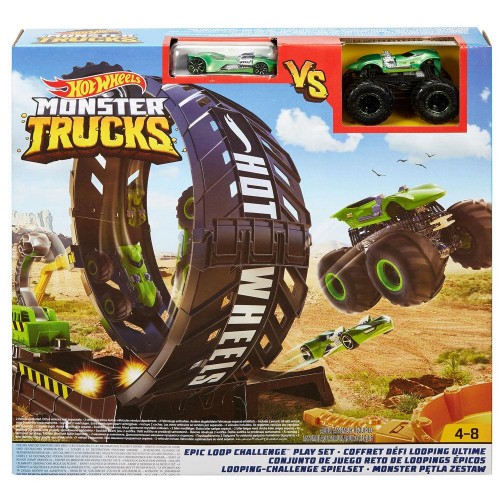 Hot Wheels Monster Trucks Σετ Παιχνιδιού Super Loop (GKY00)
