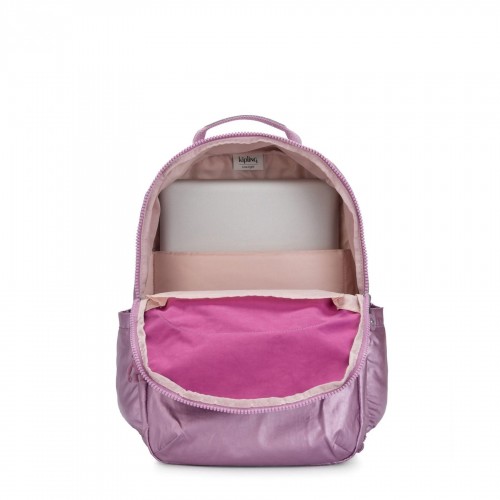 Σακίδιο σχολικό Kipling Seoul Metallic Berry (I5764-87M)