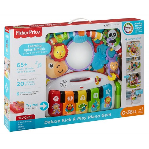 Fisher Price Εκπαιδευτικό Γυμναστήριο Μουσικό Πιανάκι (FWT15)