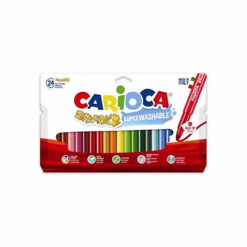 Μαρκαδόροι Washable χονδροί 24τεμ (42763) Μαρκαδόροι Washable χονδροί 24τεμ (42763)